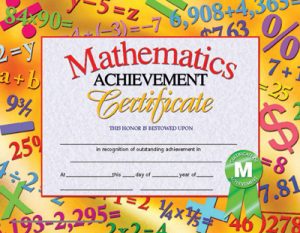 Mathematics Certificate : Teachers Bazaar