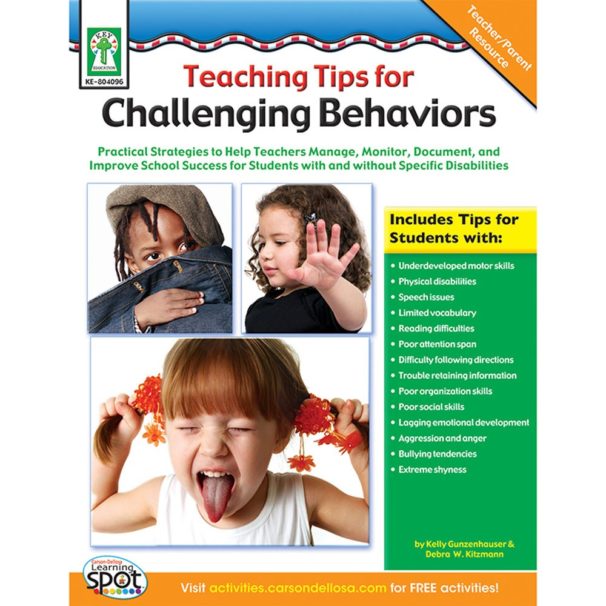 Teaching Tips for Challenging Bahaviors : Teachers Bazaar